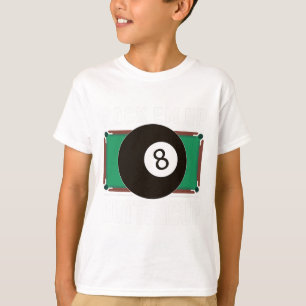 Funny Pool Player Billiards Gift Rack Em Up T-Shirt
