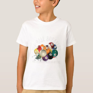 Funny Pool The Ball Breakers Pool With Attitude T-Shirt