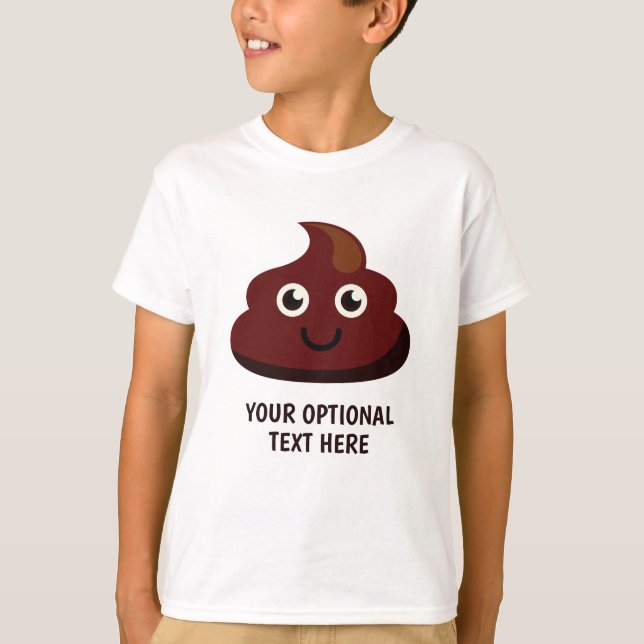 Funny POOP custom text shirts & jackets (Front)