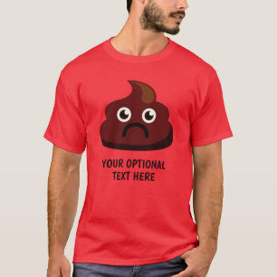 Funny POOP custom text shirts & jackets