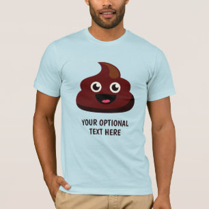 Funny POOP custom text shirts & jackets