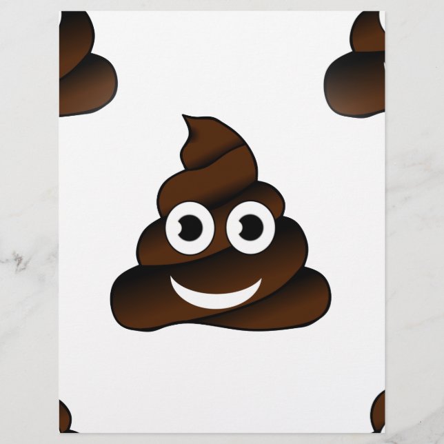 funny poop emoji (Front)