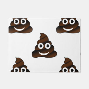 funny poop emoji doormat door mat