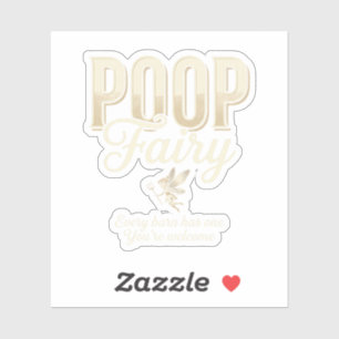 Funny Poop Fairy Barn Joke Farming Humour Quote 