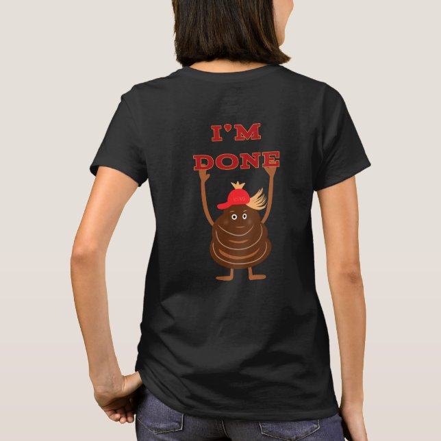 Funny poop T-Shirt (Back)