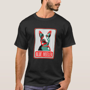 Funny Pop Art Dog Funny Puppy Love Perfect Dog T-Shirt