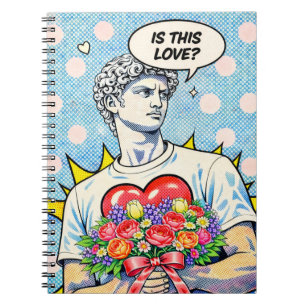 Funny Pop Art Love Notebook
