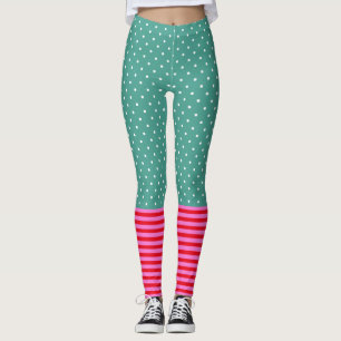 Funny Pop Culture Polka Dots Stripes Patterns Leggings