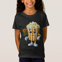 funny popcorn design for lovers