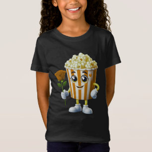 funny popcorn design for lovers T-Shirt