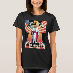 Funny Pope & President Donald Trump, Catholic T-Shirt