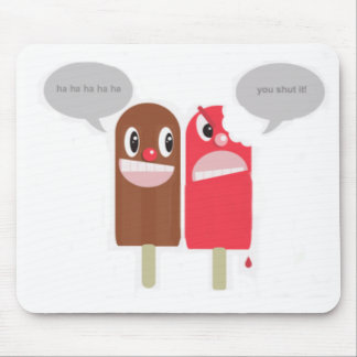 funny popsicle mouse mat