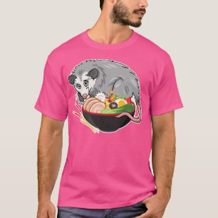Funny Possum Ramen Noodle LoverAnime Japanese T-Shirt