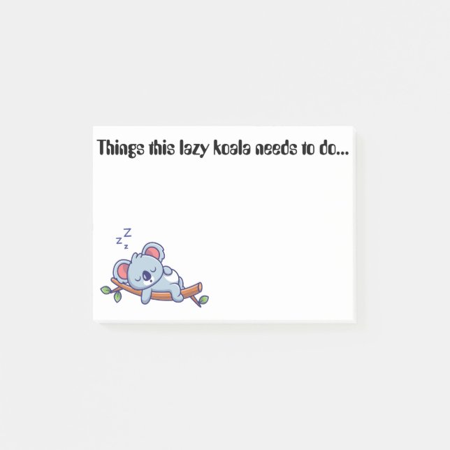 Funny post it notes (Front)