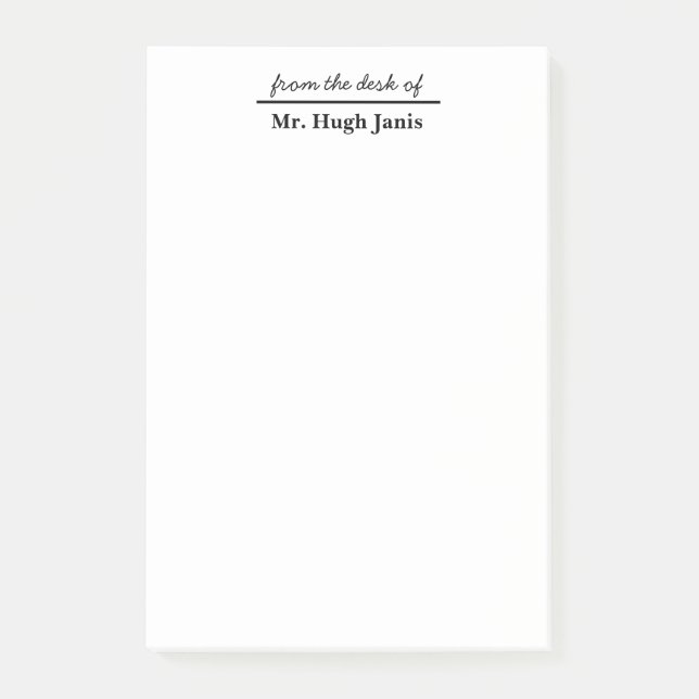 Funny Post-It Notes / Note Pad (Front)