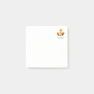 Funny Post it Notes with Happy Duck - Smile