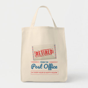 Funny Postal Worker Mail Carrier Retirement Swag Tote Bag