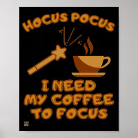 funny poster "HOCUS POCUS.."