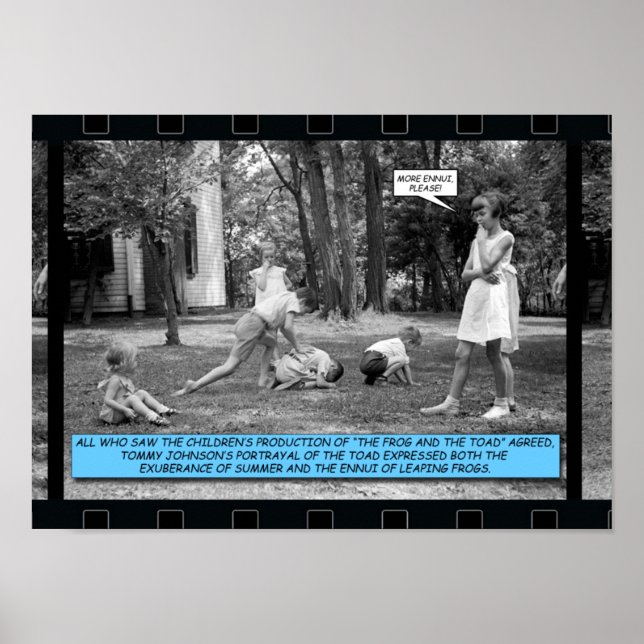 Funny Poster - Leapfrog (Front)