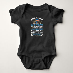 Funny Postman Mailman Postal Worker Baby Bodysuit