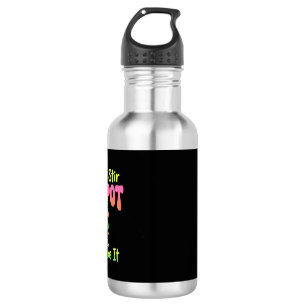 Funny Pot Smoking Dog Stoner 532 Ml Water Bottle
