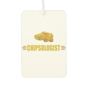 Funny Potato Chip Lovers Car Air Freshener