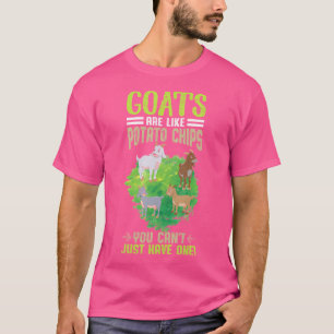 Funny Potato Goat Farmer Goat Herder Lover T-Shirt