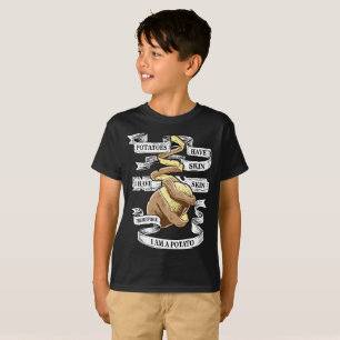 Funny Potato graphic tee shirt gift potato lover