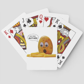 Funny  Potato Mother Playing Cards