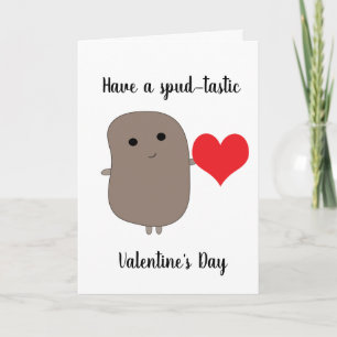 Funny Potato Valentine's Day Card