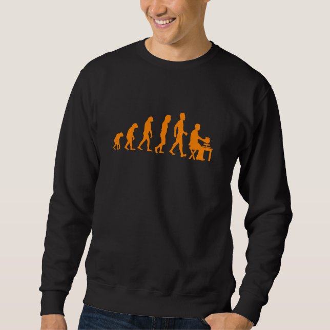 Funny Pottery For Men Women Cool Pot Potter Clay M Sweatshirt (Front)