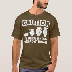 Funny Pottery Gift For Men Women Cool Clay T-Shirt