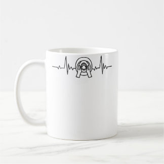 Funny Pottery Heartbeat Illustration Drawing Potte Coffee Mug