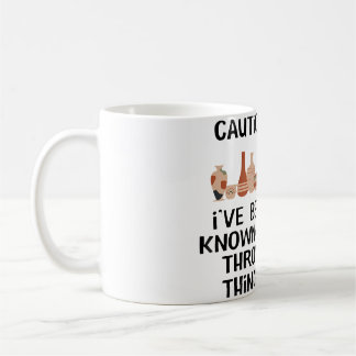 Funny Pottery Throw Things For Ceramics Artist Coffee Mug