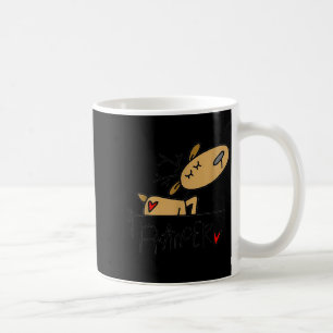 Funny Prancer Reindeer Christmas Holiday S  Coffee Mug