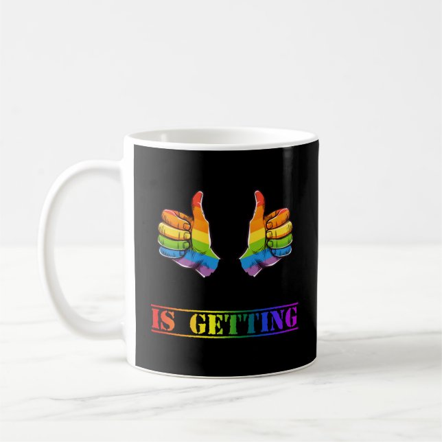 Funny Pre-Wedding Announcement Coffee Mug (Left)