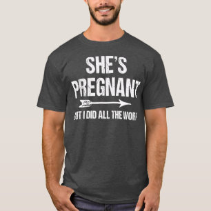 Funny Pregnancy Announcement  for Dad  Baby T-Shirt