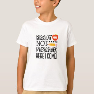Funny Preschool back to school gift T-Shirt