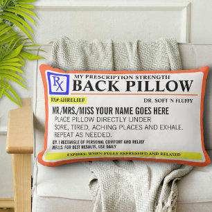 Funny Prescription Strength Lumbar Cushion