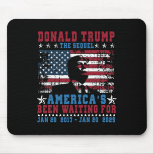 Funny President Donald Trump Inauguration Day 2025 Mouse Mat