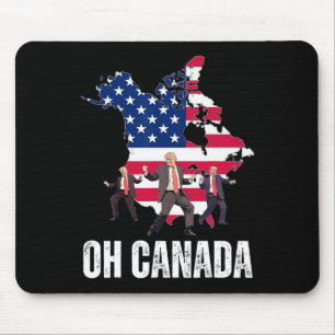 Funny President Donald Trump Oh Canada Usa America Mouse Mat
