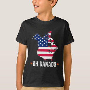 Funny President Donald Trump Oh Canada Usa America T-Shirt