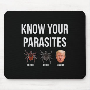 Funny President Donald Trump Parasite Lunatic T Sh Mouse Mat