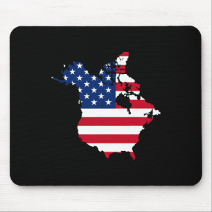 Funny President Trump Saying Oh Canada Map America Mouse Mat