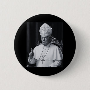 Funny President Trump Wants To Be The Next Pope Ch 6 Cm Round Badge