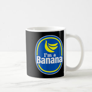 Funny Pretend I'm A Banana Halloween Costume Fruit Coffee Mug