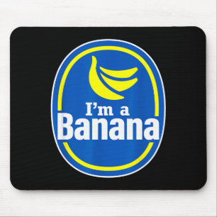 Funny Pretend I'm A Banana Halloween Costume Fruit Mouse Mat