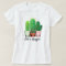 Funny Prickly Cactus "Not a Hugger" T-Shirt