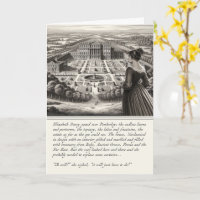 Funny Pride and Prejudice Jane Austen Card 