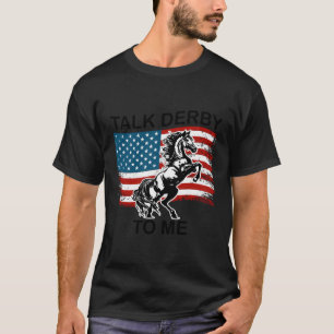 Funny Pride Usa Flag Derby Day Horse Race Racing T-Shirt